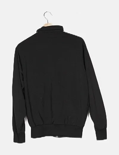 Adidas Sudadera negra chándal