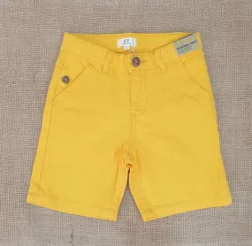 Bermuda tipo chino para niño R400160 Amarillo
