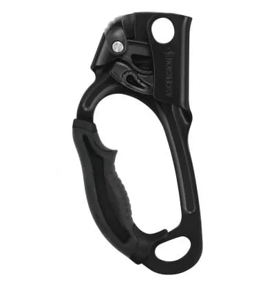 Bloqueador de asa para cuerda PETZL Ascent (negro/amarillo)
