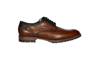 Blucher Piel Camel Cuello y Carrilleras Nobuck Marrón 