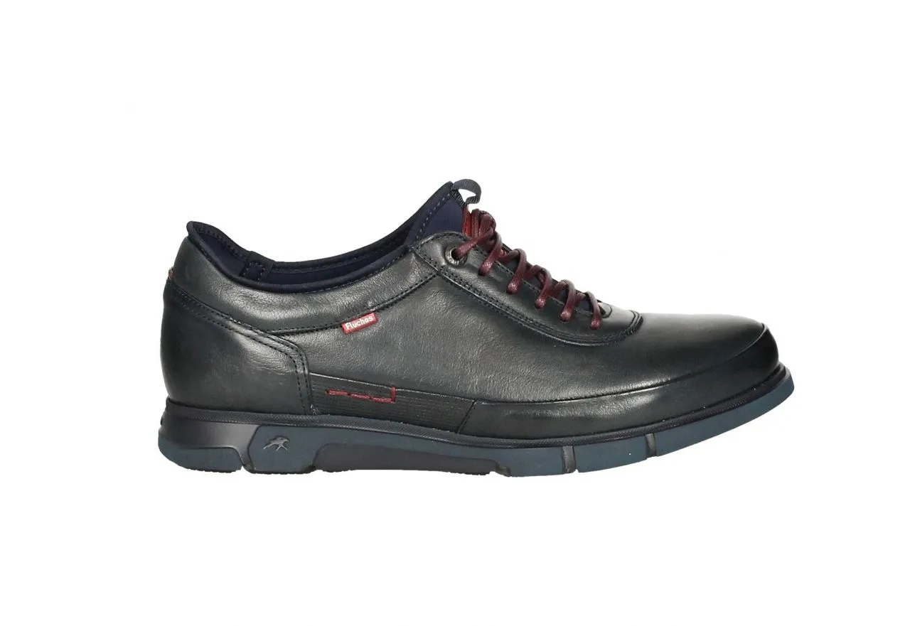 Blucher Piel Marino Cordon Burdeos 1/2 Peso Saco