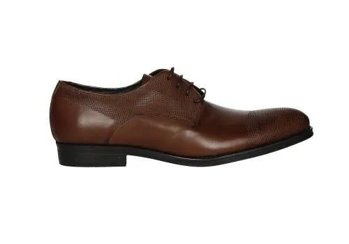 Blucher Piel Marron Punta /carrilleras/cuello Picado