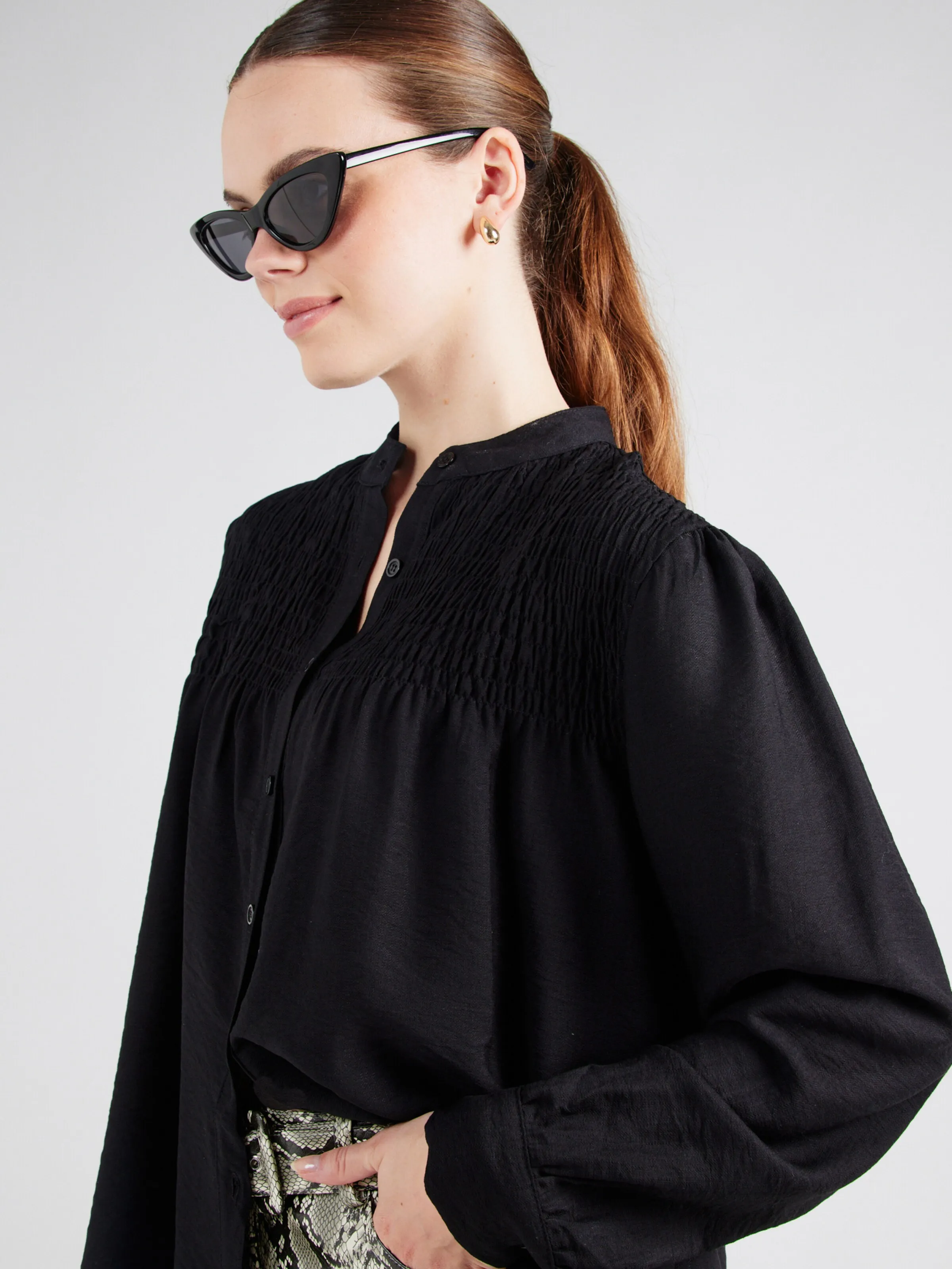 Blusa Sublevel en Negro