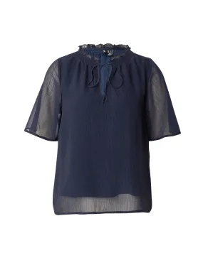 Blusa 'VMEMILIE' VERO MODA en Navy