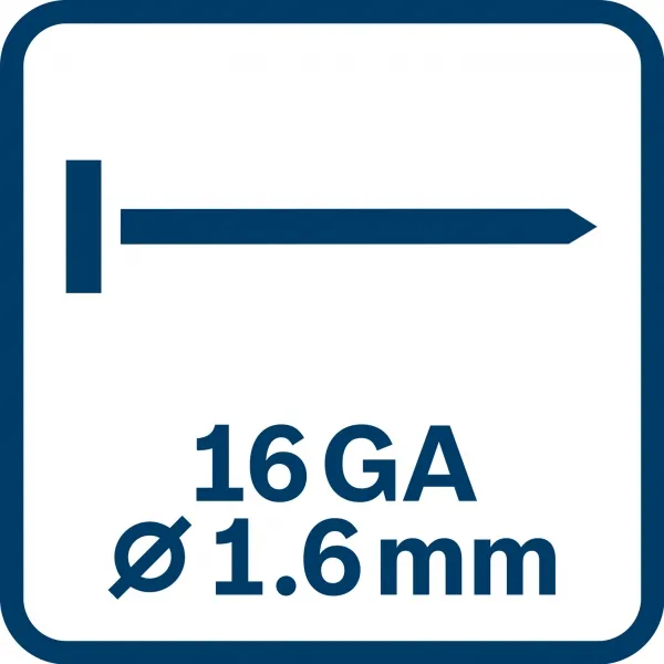 Bosch - GNH 18V-64 M - pistola de clavos  sin baterías y cargadores, Iones de litio, 18V, - ah, clavos para madera, caja especia