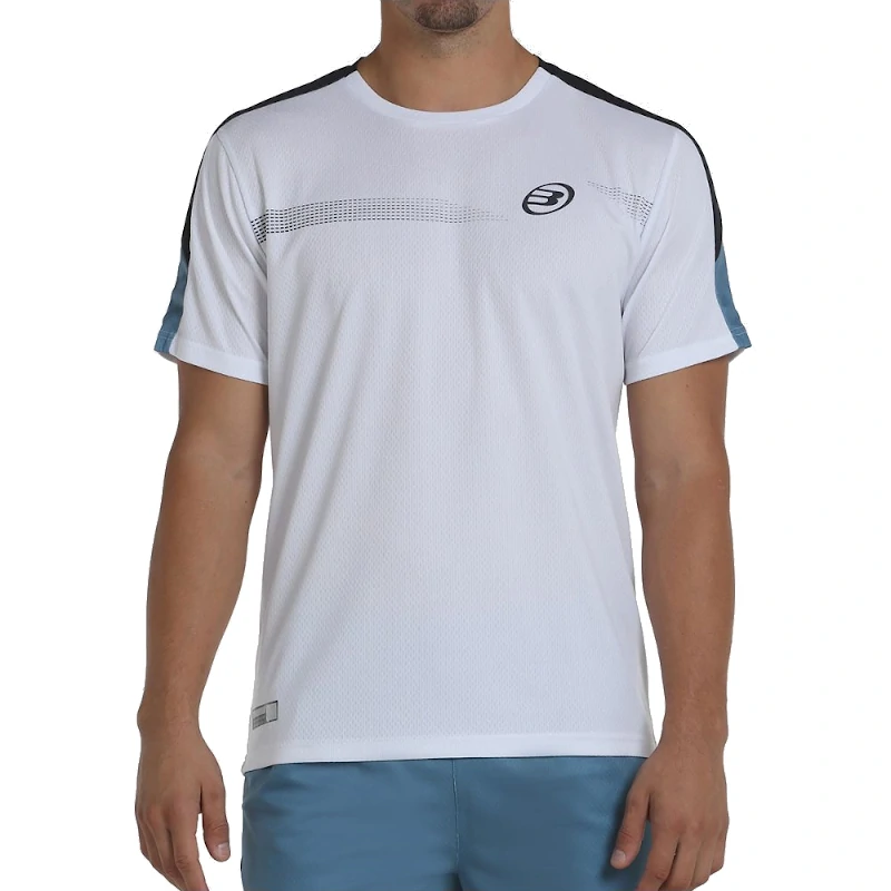 Camiseta Bullpadel Caldel Blanca