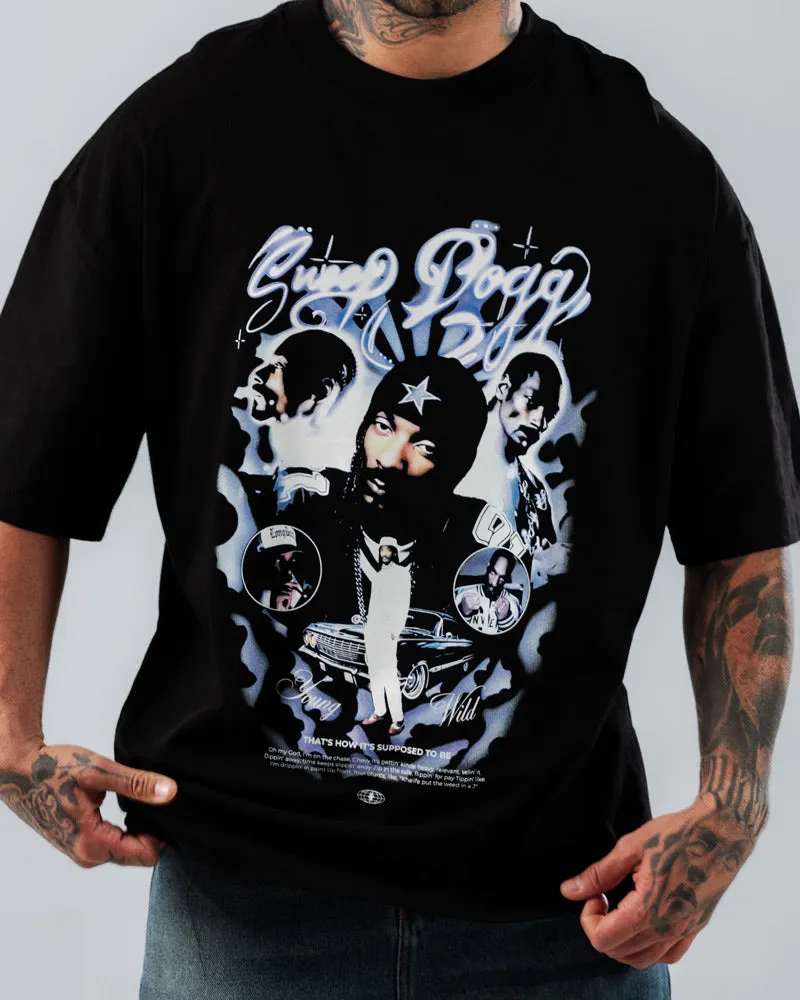 Camiseta Para Hombre Oversize Effortless