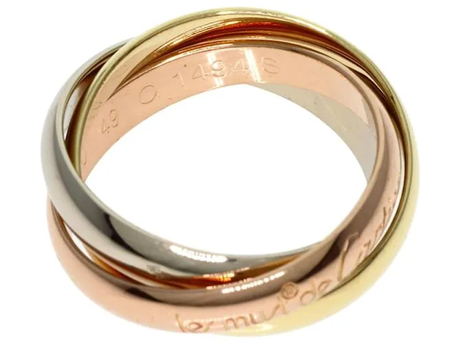 Cartier Trinity Dorado 