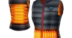 CHALECO CALEFACTABLE CON 4 PUNTOS CALEFACTORES - HEATVEST