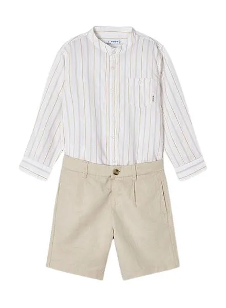 Conjunto Mayoral Piezas Blanco Para Niño
