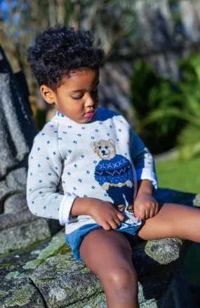 Conjunto para niño tres piezas Colección Entre Nubes de La Martinica