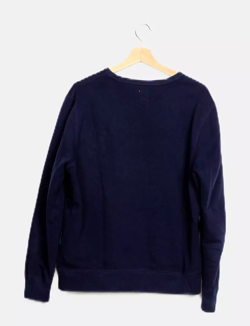 GAP Sudadera azul marina logo