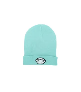 Gorro STYLING Muffin Beanie - Mint parche: blanco