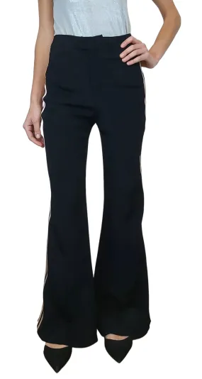 JAZMIN CHEBAR Pantalón Raya Negro