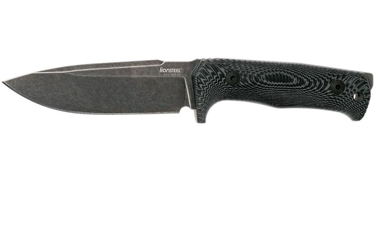 LionSteel T5, Black cuchillo fijo