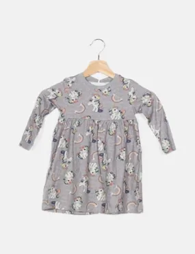 Name it Vestido gris estampado My Little Pony