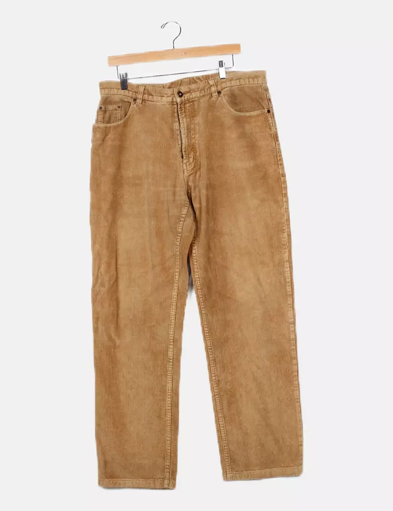 NAUTICA Pantalón camel de pana