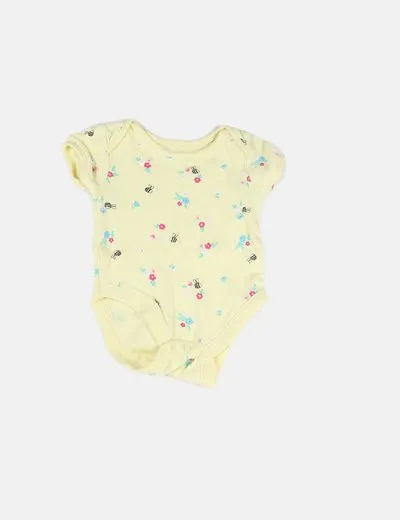 NoName Body amarillo estampado floral