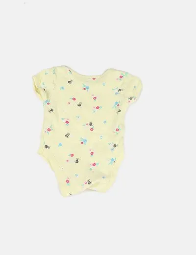 NoName Body amarillo estampado floral