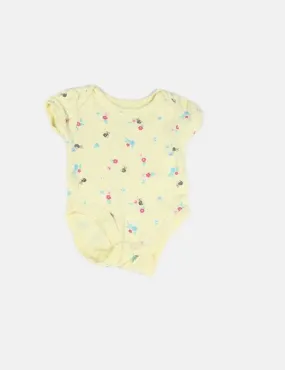 NoName Body amarillo estampado floral