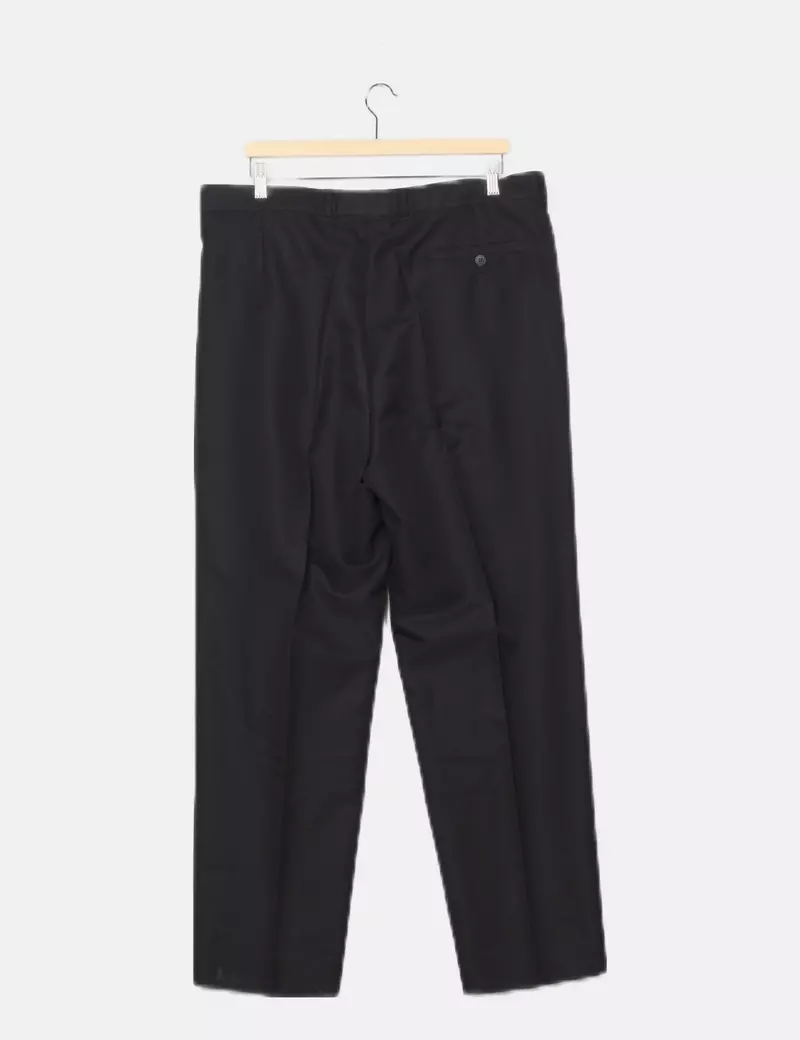 NoName Pantalón de pinza negro