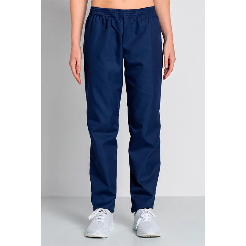 Pantalón pijama sanitario azul marino sin bolsillos - Dyneke