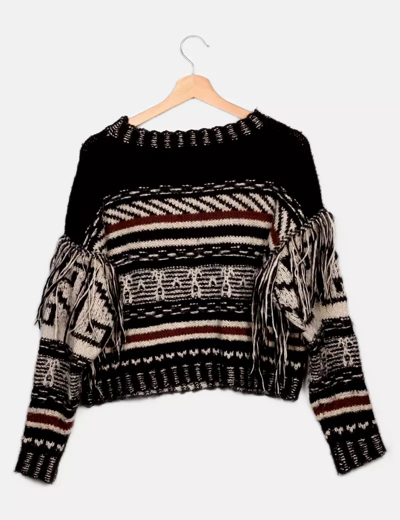 Pull&Bear Capa y poncho de punto