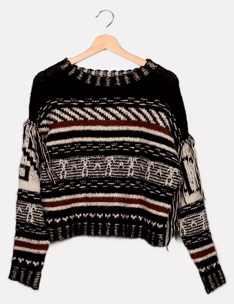 Pull&Bear Capa y poncho de punto