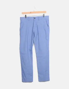 SMF Pantalón de vestir azul celeste