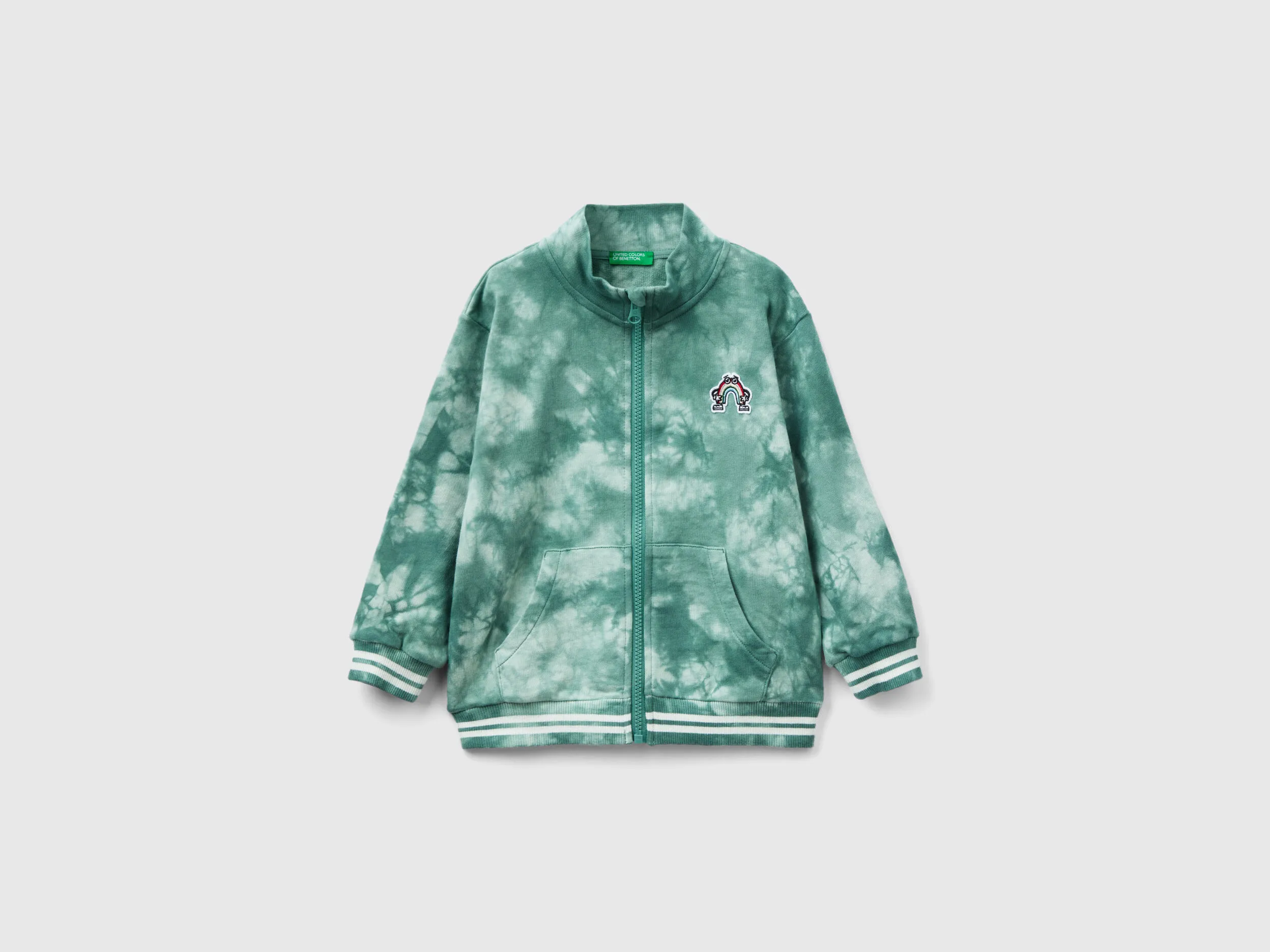 Sudadera tie-dye de 100 % algodón