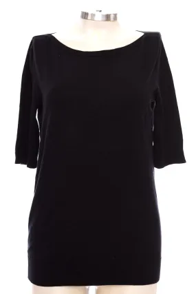 Top / Camiseta color Negro - Banana Republic