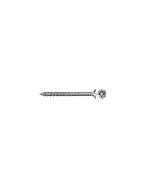 Tornillo de aglomerado fischer PowerFast II CZF 4,5x16 BC con cabeza avellanada, rosca total y engarce PZ (200 uds.)