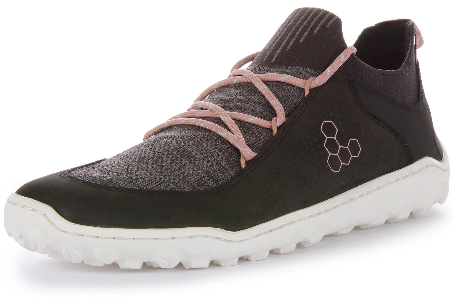 Vivobarefoot Tracker Decon Low FG2 Zapatillas de senderismo ligeras con cordones para mujer en azul