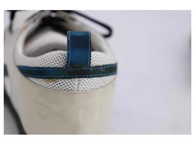 Zapatillas bajas de malla Jil Sander en ante multicolor 