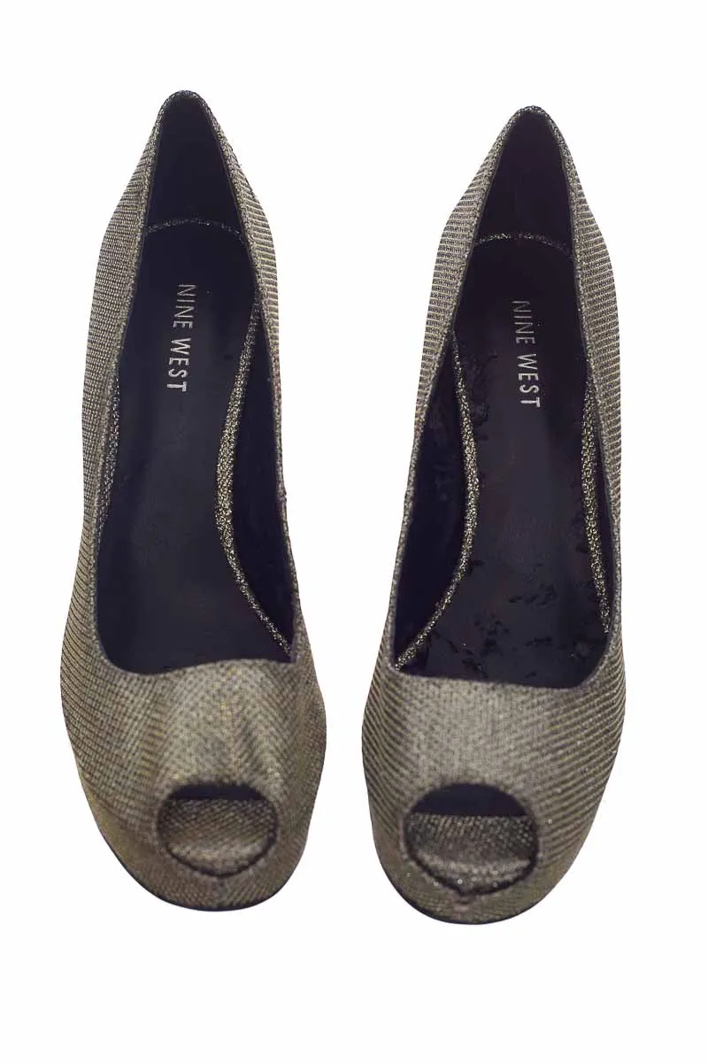 Zapatos color Plateado - Nine West