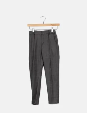 Zara Pantalón gris de vestir